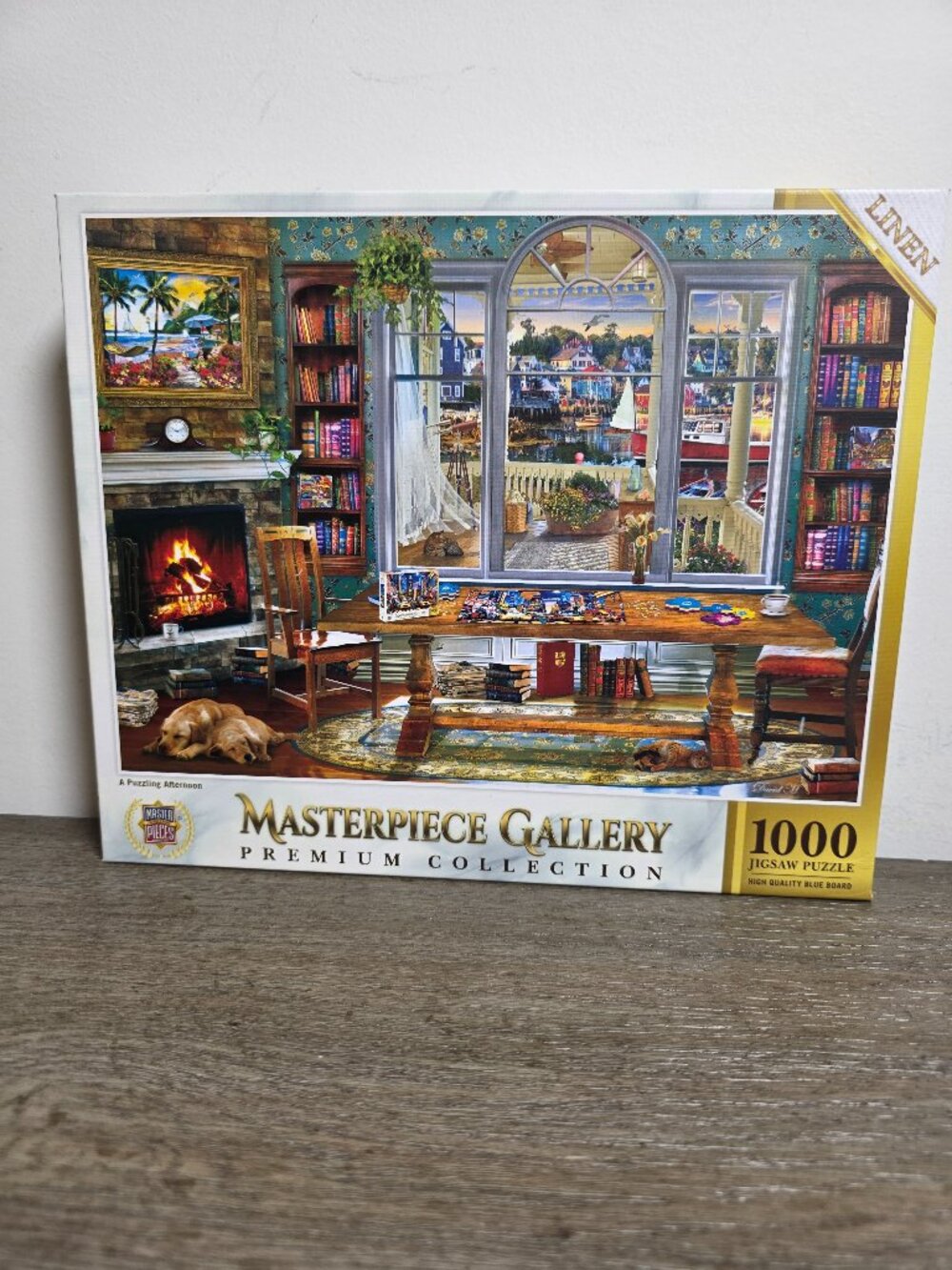 A Puzzling Afternoon - 1000 Piece Jigsaw Puzzle by Master Pieces